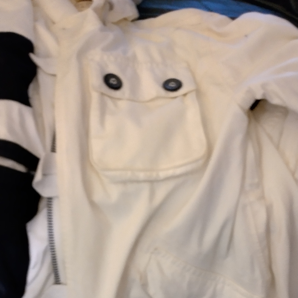 Cream color female jacket